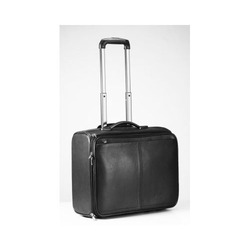 Manufacturers Exporters and Wholesale Suppliers of Leather Trolley Bag Delhi Delhi